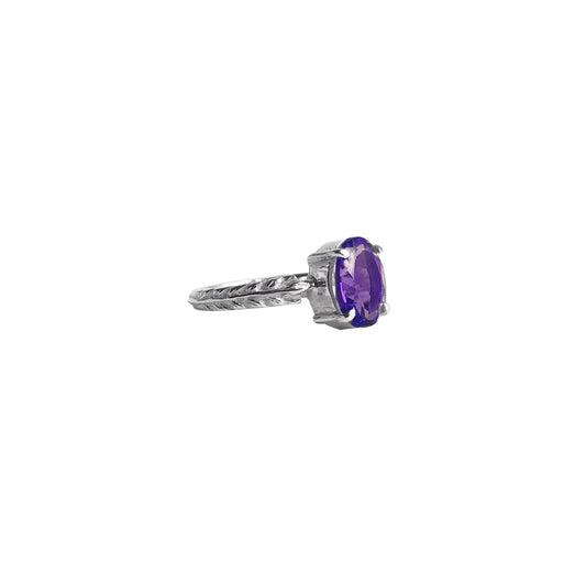Vernum Solitaire with Amethyst