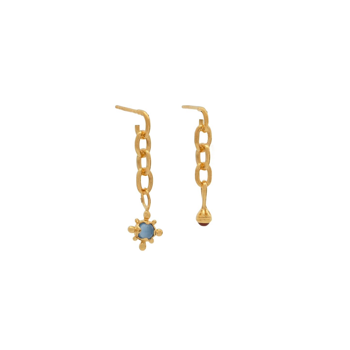 Chain Charm Earrings