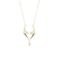 Nymph Female Figure Necklace with Pearl - Hunt Of Hounds