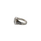 Hunt Of Hounds Mini Mata Signet Ring. Symbol of protection and intelligence. Eyes. Pinky ring.