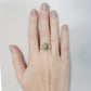 Hunt Of Hounds Hera Ring. Ancient coin ring with goddess engraving. Oxidized brass coin. Inspired by found treasure.