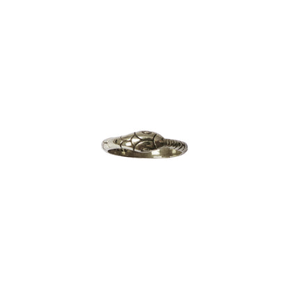 Hunt Of Hounds Eternal Serpent Ring. Snake ring with All In All engraved inside the band.